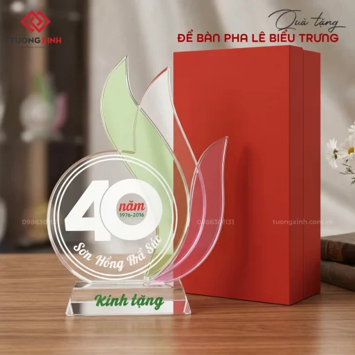 Biểu trưng pha lê, kỷ niệm chương pha lê, quà tặng doanh nghiệp (57)