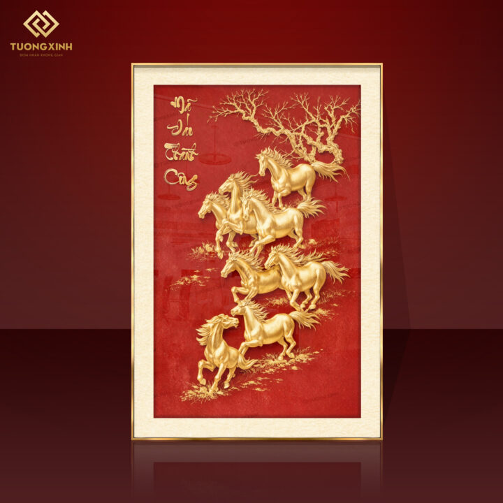 Tranh tráng gương Mã Đáo Thành Công ý nghĩa TG5413S