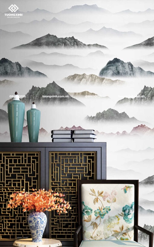 TRANH DÁN TƯỜNG HOA VĂN (212)