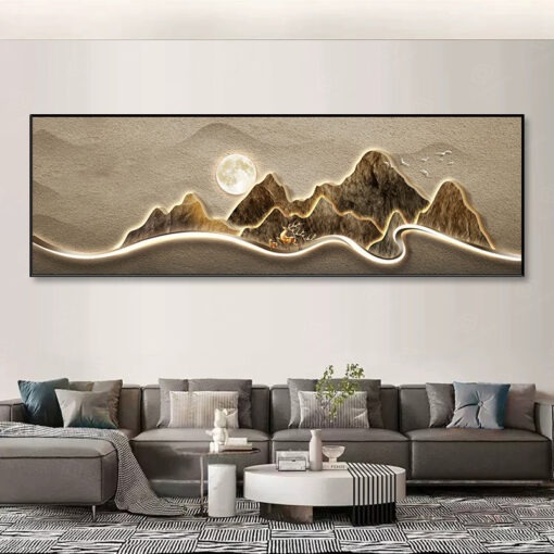 Tranh Huou Tai loc 50×150